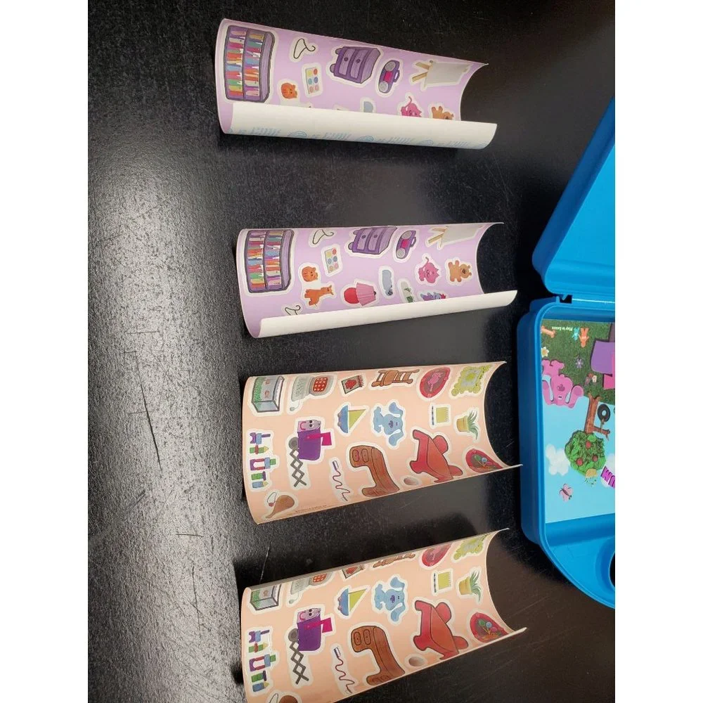 Original Viacom Nickelodeon‎ Blue's Clues Sticker Treasure Kit - Unused - CIB